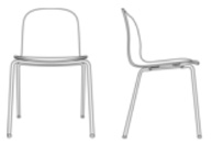 Muuto-Visu-chair-sedia-4-gambe-impilabile-ufficio-design-dimensioni