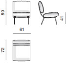 Molteni-Round-D154-5-poltrona-imbottita-design-gio-ponti-dimensioni