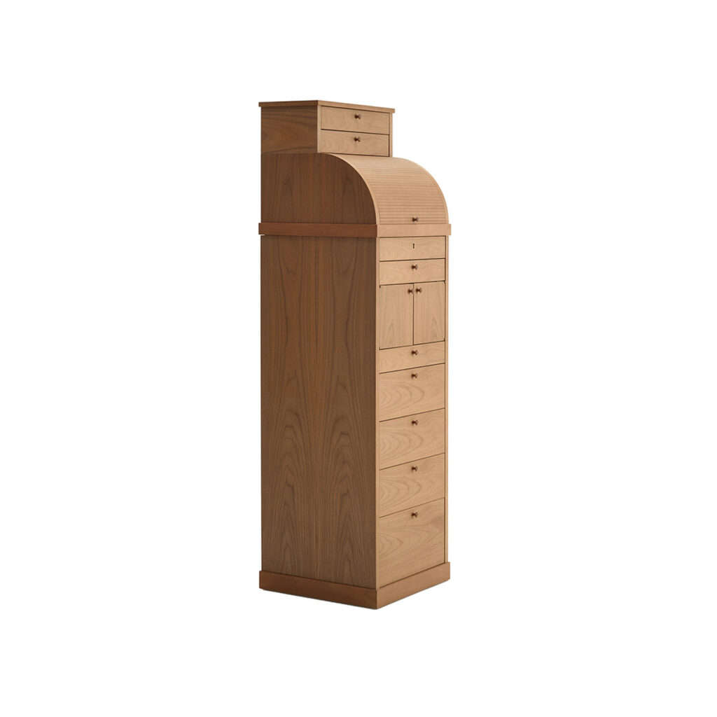 Molteni-Carteggio-design-Aldo-Rossi-mobile-secretaire-cassetti-vendita-online